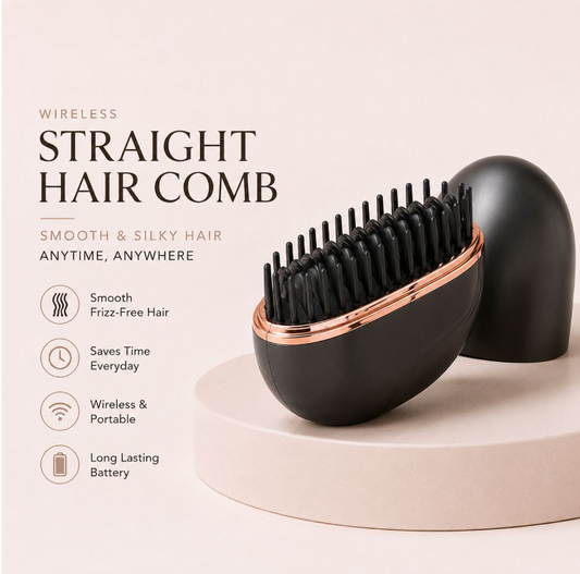 Wireless Mini Straightener Brush